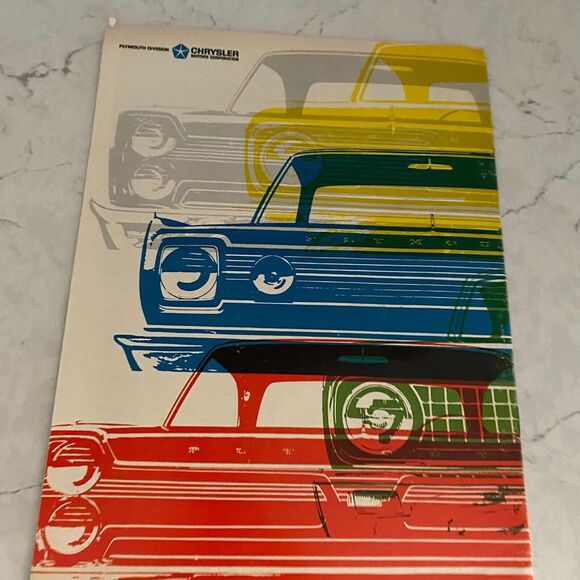 1966 Plymouth Barracuda Fury Belvedere Automobile Dealer Sales Brochure - Picture 2 of 6